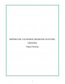 Repaso de las bases grammaticales del español