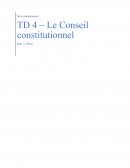 Le Conseil constitutionnel