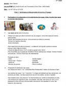 Rapport de stage école maternelle
