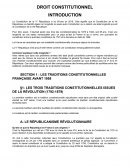 Introduction au droit constitutionnel