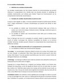 Les variables situationnelles