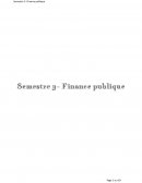 Cours complet semestre 3 droit des finances publiques