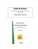 Fiche de lecture René Baptiste, Reconnaître le handicap psychique