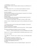 La III République : de 1870 à 1914. Comment ce régime s’enracine et triomphe en dépit des résistances et des difficultés qu’il va connaître ?