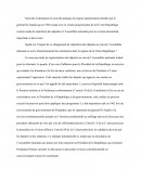 Quel est l’impact de ce changement de répartition des députés au sein de l’Assemblée nationale et sur le fonctionnement des institutions dans le régime de la Vème République ?