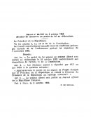 Commentaire - Décret n°62-1127 du 2 octobre 1962