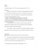 La révolution Françaises (1789 – 1799) et la France Napoléonienne (1799 – 1815)