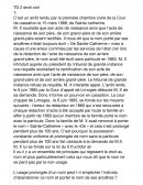 TD 2 droit civil : arrêt rendu par la première chambre civile de la Cour de cassation le 15 mars 1988, de Sainte catherine.