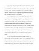 Droit constitutionnel : la révision consitutionnelle