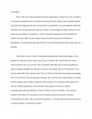 Dissertation sur les passions amoureuses des personnages de roman