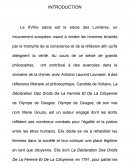 Olympe De Gouges, La Déclaration Des Droits De La Femme Et De La Citoyenne - Texte Liminaire : Les Droits De La Femme - Introduction