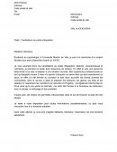 Candidature au poste d’équipière