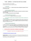 TD Responsabilité civile : la faute du fait de la chose