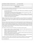 Analyse financière de la situation de l’entreprise et propositions de solutions