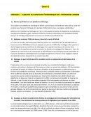 Analyse du contexte économique de l'entreprise AirBNB