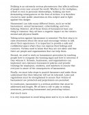 Essay on bullying