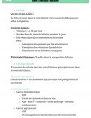 Cours sur la bile