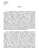 Étude critique de document type HGGSP d'un discours de G.W Bush