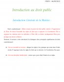 Introduction au droit public