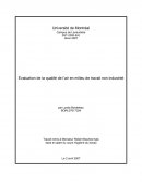 ADM1002 Évaluation de la qualité de l’air en milieu de travail non industriel