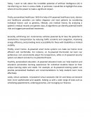 Essay on AI
