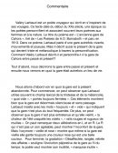 Commentaire de texte sur "l'ancienne gare de Cahors"