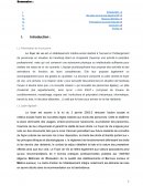 Rapport de stage foyer de vie