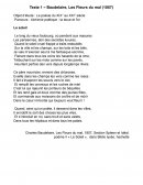 Baudelaire, Les Fleurs du mal (1857), le soleil