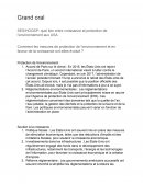 Comment les mesures de protection de l’environnement et en faveur de la croissance ont-elles évolué ?