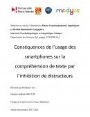 Impact des smartphones sur la cognition