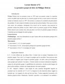 La première gorgée de bière de Philippe Delerm : en quoi l’auteur offre une description poétique de la première gorgée de bière ?