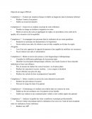 Objectifs de stage IFSI EPHAD