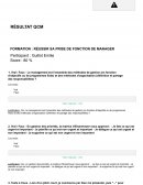 Formation : réussir sa prise de fonction de manager