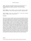 Fiches articles Article 1 : Sandrine Barrey, Sophie Dubuisson-Quellier, Séverine Gojard, Marie Plessz, « Les effets du gouvernement sur les conduites : Le rôle des bifurcations des trajectoires de vie dans les changements de conduites de consommation.