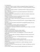 L'accompagnement