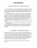 La Constitution de 1958 instaure-t-elle un régime parlementaire ?