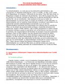 Dissertation sur la décentralisation de l'Etat Unitaire