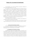La Constitution peut-elle être coutumière ?