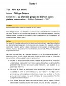 Analyses linéaires oral bac français STMG 2023