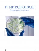 Compte rendu de microbiologie : La communication microbienne