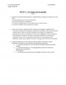 TD N° 1 – Se situer sur le marché