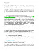 TD responsabilité civile