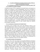 Le poids des difficultés économiques durant les années 1920 et la montée des nationalistes en Europe