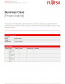 Gestion de projet Business case