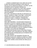 Analyse des dévolutions du pouvoir violentes du Gabon et du Niger, et comparaison avec les antécédents historiques de la France