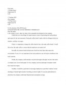 Cover letter