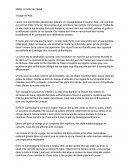 Mettre un texte au passé