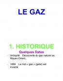 Exposé sur le gaz