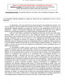 Commentaire de l'article 3 alinéa 1 de la Constitution francaise