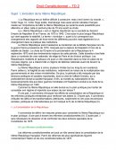 Dissertation juridique - L'évolution de la IIIème République